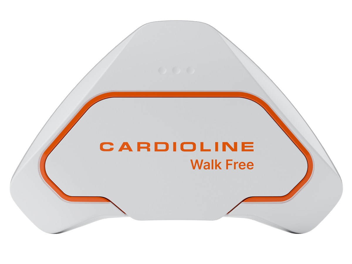 Monitor con parametri vitali e frequenza cardiaca